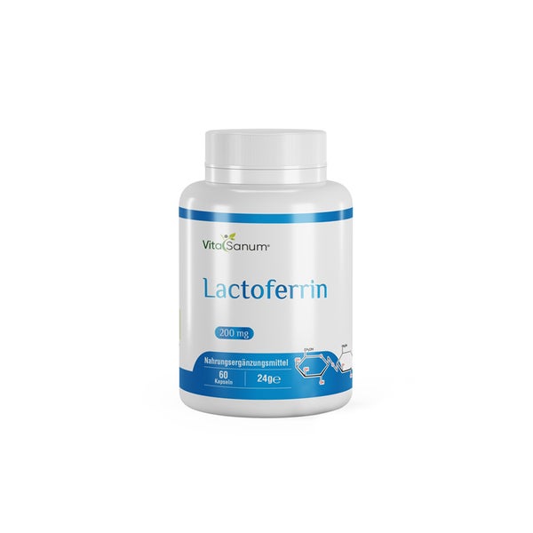 VitaSanum®- Lactoferrin 200 mg 60 Kapseln 60 St