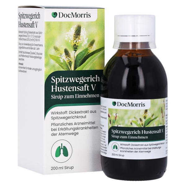 DocMorris Spitzwegerich Hustensaft V 200 ml