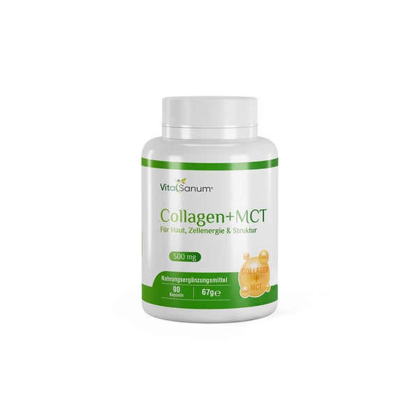 VitaSanum® Collagen+MCT – Für Haut, Zellenergie &amp; Struktur 90 St