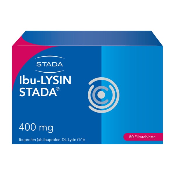 Ibu-lysin Stada 400 Mg Filmtabletten 50 St