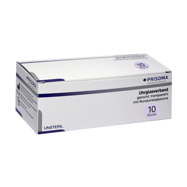Uhrglasverband Prisoma Unsteril Gelocht 10 St
