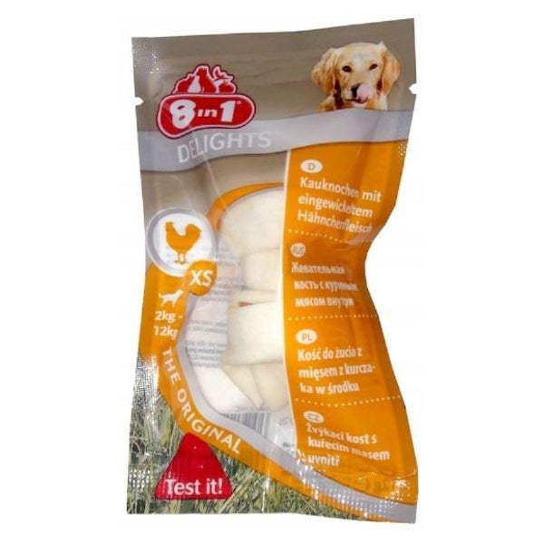 8IN1 Delights Kauknochen XS 0,09 kg