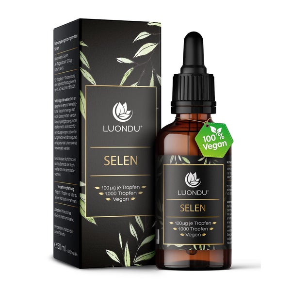Selen Tropfen 200 µg - 50 ml - Luondu 50 ml