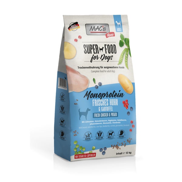 MAC's DOG - Monoprotein Huhn 12 kg