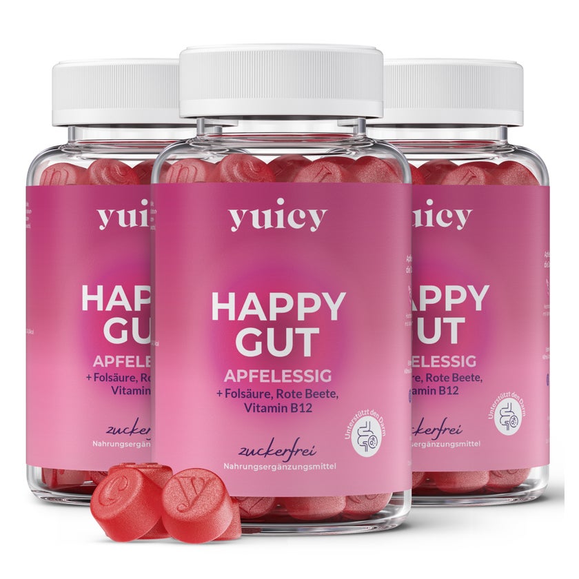 yuicy® Happy Gut - Für Stoffwechsel & Verdauung 180 St
