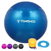 Gymnastikball AntiBurst Yoga Pilates 65cm Blue 65cm 1 St