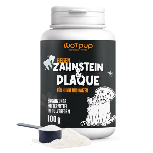 LAGA PHARMA Dental Bright Zahnpulver Hund & Katze 100g 50 St
