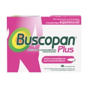Produktabbildung: Buscopan® Plus 18 St