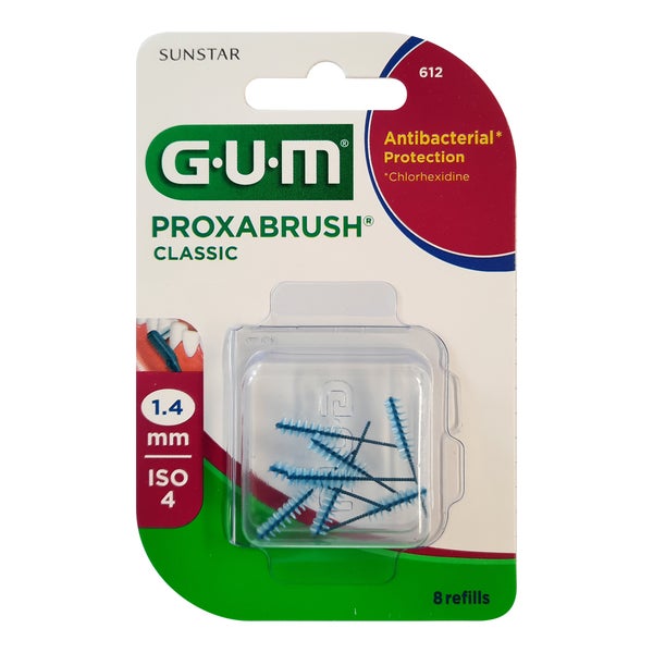 GUM Proxabrush Classic Ersatzbürsten 1,4 8 St