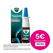 Wick Nasivin Nasenspray Erw./schulkinder 0,5 Mg/ml 10 ml