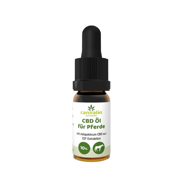 Cannalin - CBD Öl Vollspektrum für Pferde  - 10% 10 ml