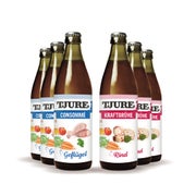 TJURE - Kraftbrühe - 10 + 2 Mix-Pack | Mineralien | Proteine | Spurenelemente | 3840,00 ml
