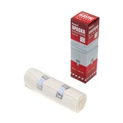 Romed Elastische Mittelzugbinden mit Halteklammer in Folie, 12 cm x 5 m, 5 Pack 25 m