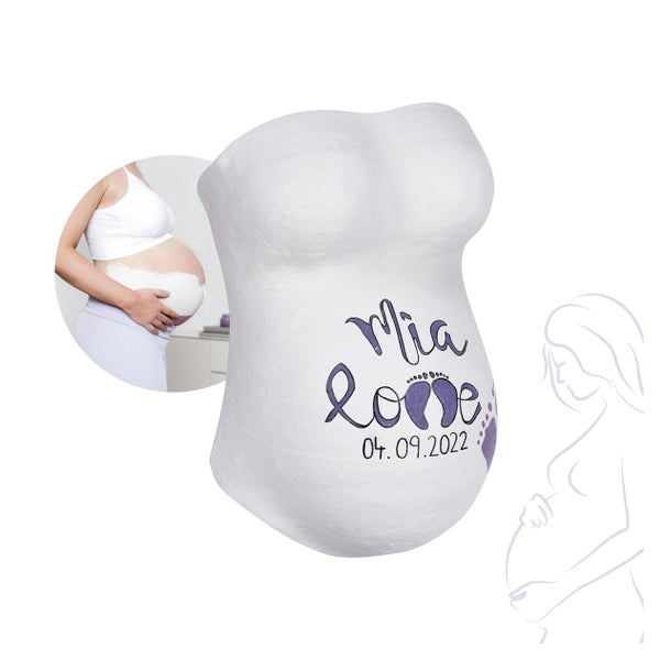 reer mama Babybauch-Gipsabdruck-Set
