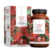 Roter Reis schonend fermentiert mit schwarzem Knoblauch und Cholin - RUBINKORN - 120 vegane Kapseln - NATURTREU® 120 St