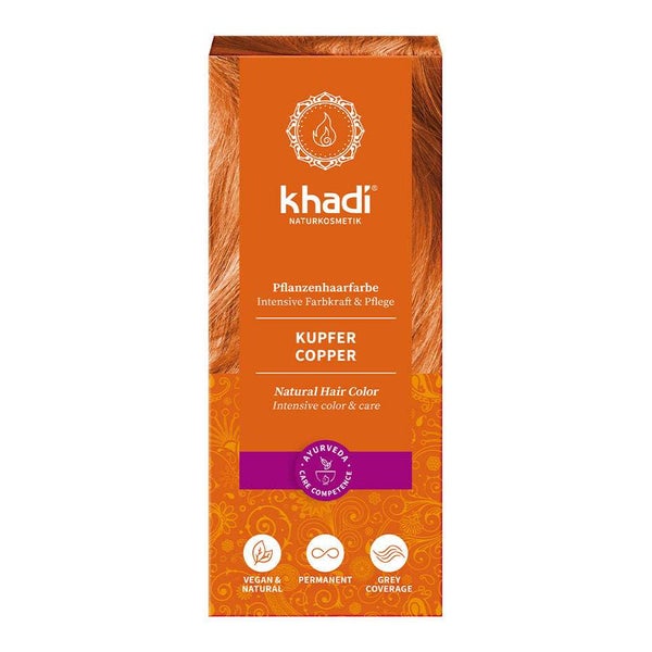 Khadi - Pflanzenhaarfarbe Kupfer 100 g