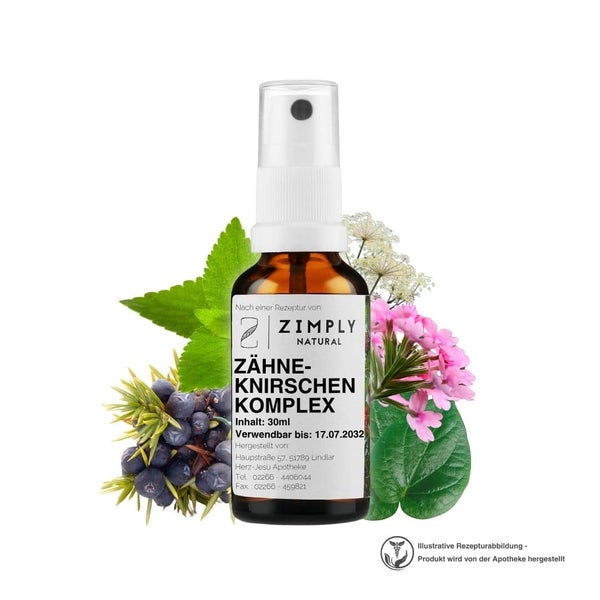 ZIMPLY NATURAL Zähneknirschen Komplex - Pflanzenbasierte Rezeptur 30 ml