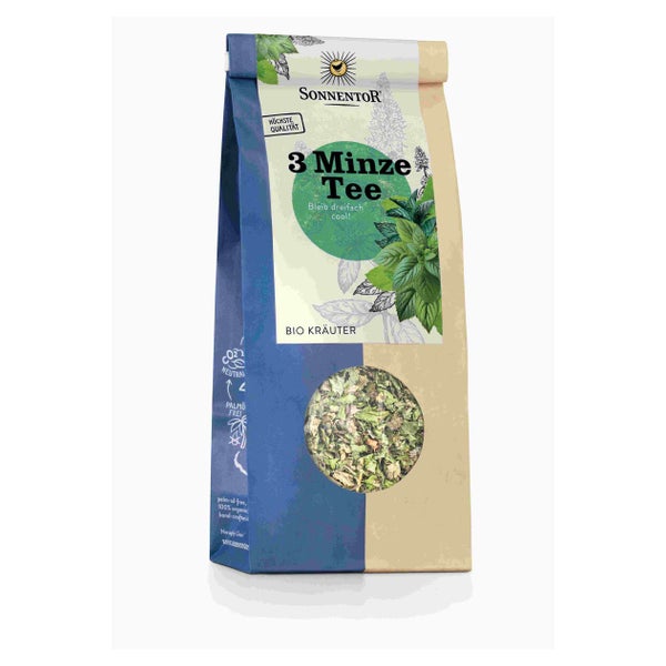 Sonnentor 3-minze-tee Kräutertee Bio Lose 50 g