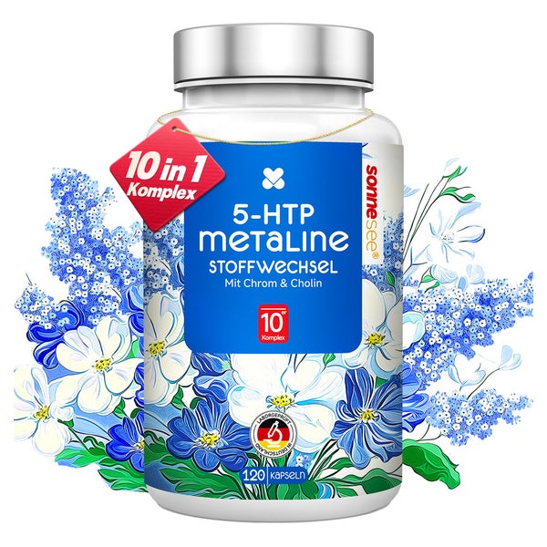 Sonnesee 5-HTP MetaLine mit Chrom & Cholin, 120 Kapseln 120 St