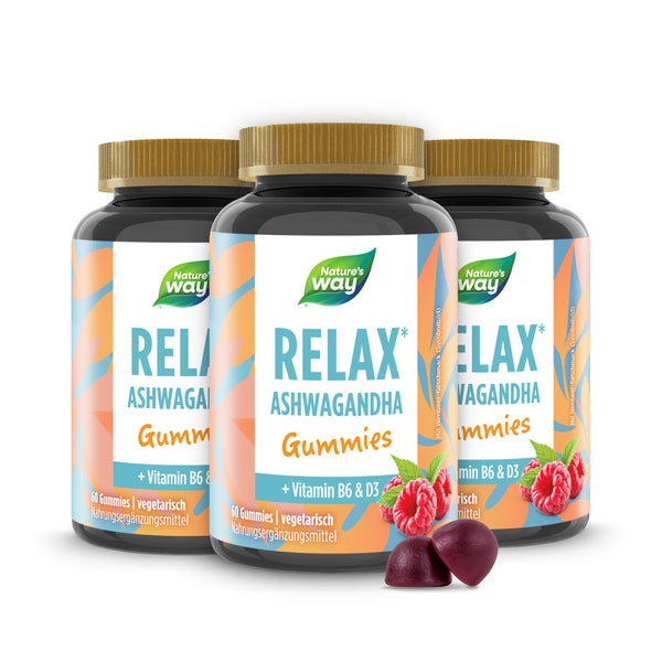 Nature's Way Relax Ashwagandha Gummies 180 St