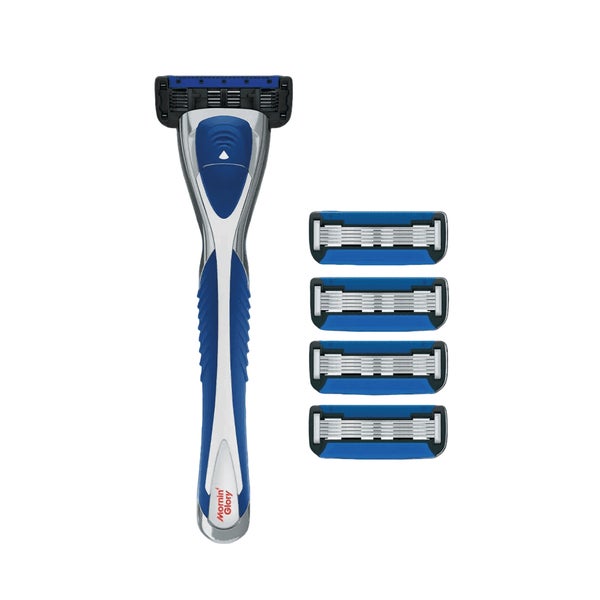 Alpha Starter Kit Rasierer Herren – 5-Klingen-System 1 Set