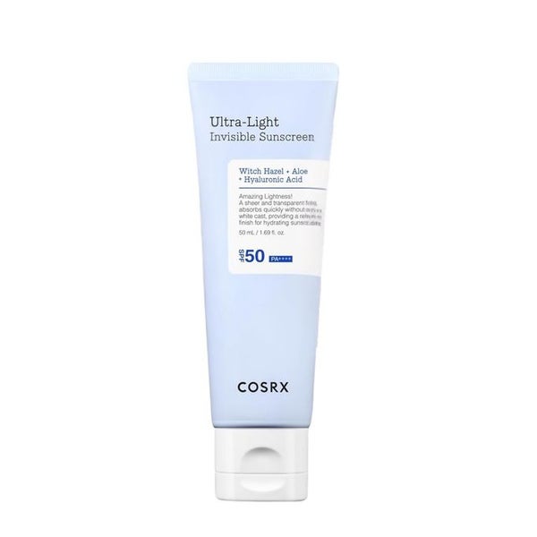 COSRX Ultra-Leichte Unsichtbare Sonnencreme LSF 50 Transparenter Sonnenschutz 50 ml
