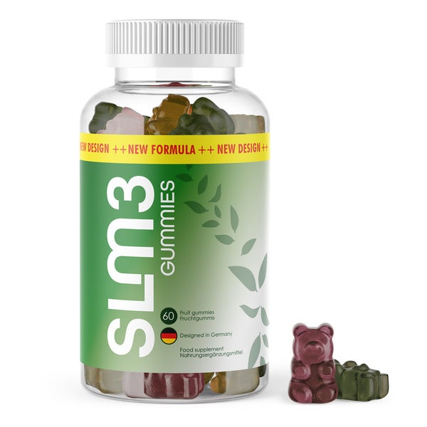 SLM3 Gummies mit Grüntee & Guarana 60 St