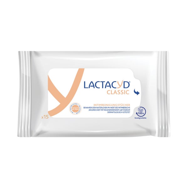 Lactacyd® Classic Intimreinigungstücher 15 St