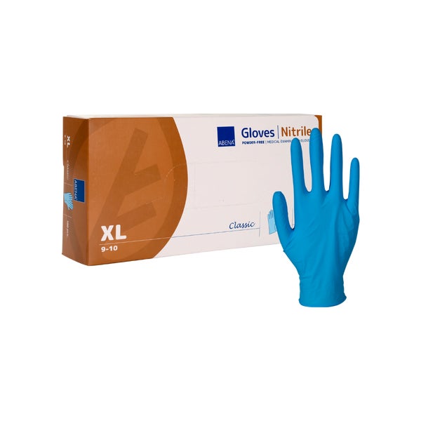 Abena Classic Nitril Unt.Hands.unste.pf 10X100 St