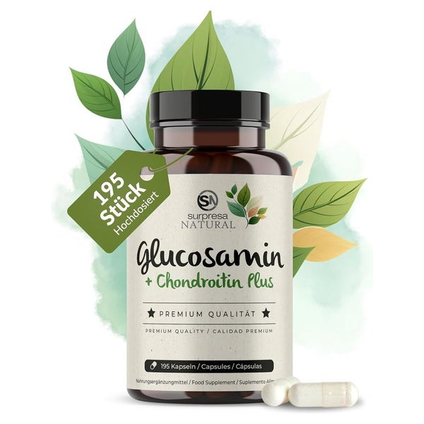 Surpresa Natural Glucosamin Chondroitin Kapseln 195 St