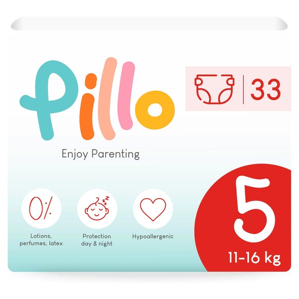 Pillo Windeln Größe 5 Junior 11-16 Kg 33 St