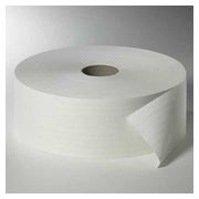 Fripa 6 Rollen Toilettenpapier, 2-lagiges Tissue Ø 26,5 cm · 420 m x 10 cm weiß "Maxi Rollen" Großrolle 2520 m