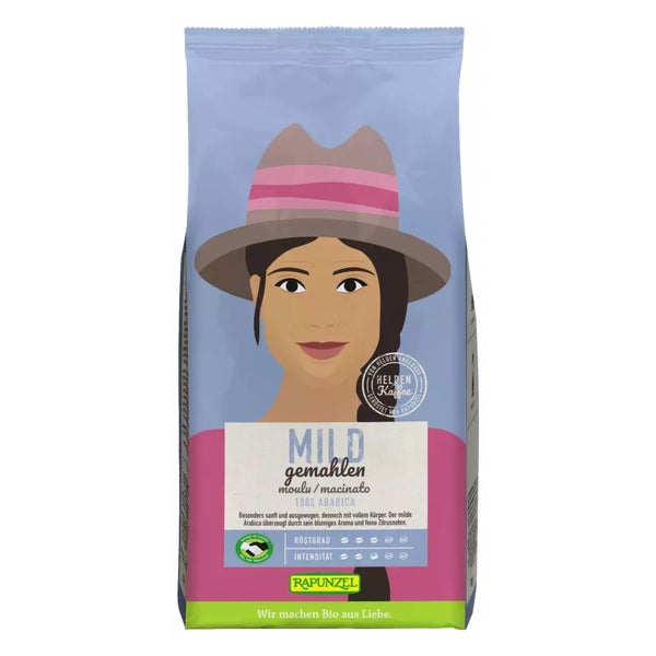 Rapunzel - Heldenkaffee Mild, gemahlen 500 g