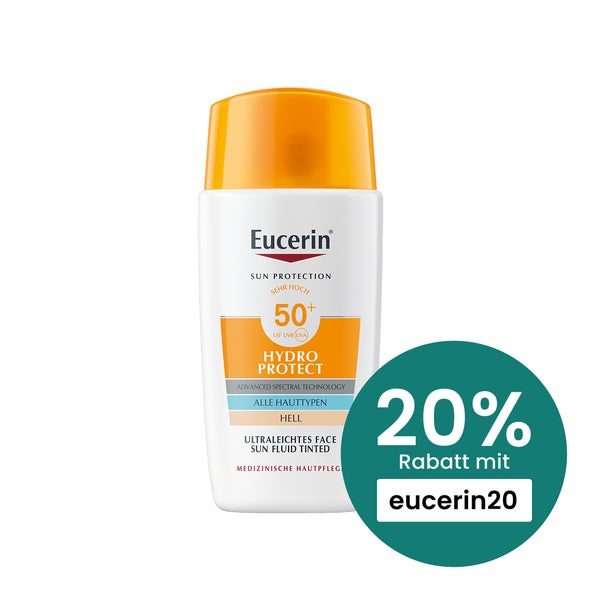 Eucerin Sun Fluid Hydro Protect Face Hell Lsf 50+ 50 ml