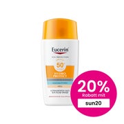 Produktabbildung: Eucerin Sun Fluid Hydro Protect Face Hell Lsf 50+ 50 ml