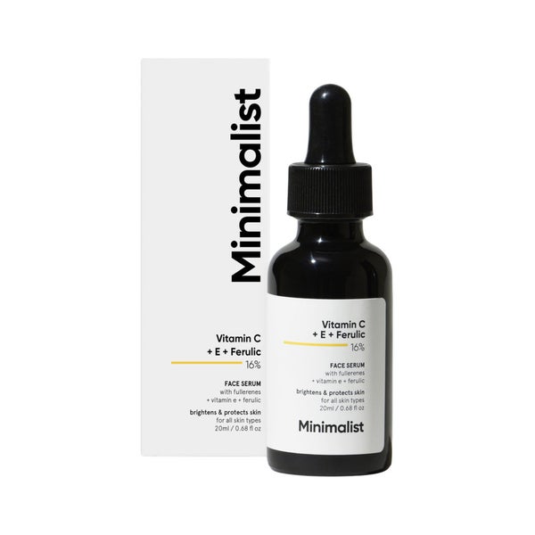 Minimalist Vitamin C + E + Ferulic 16% Face Serum 20 ml
