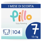 Pillo Windeln Größe 7 XXL 15+ Kg 104 St