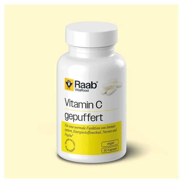 Vitamin C gepuffert Kapseln 90 St