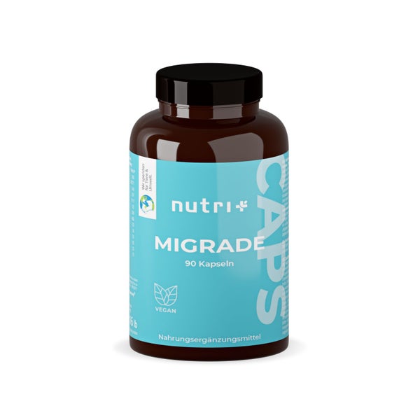 nutri+ Migrade Kapseln- Nährstoffkomplex pflanzlich 90 St