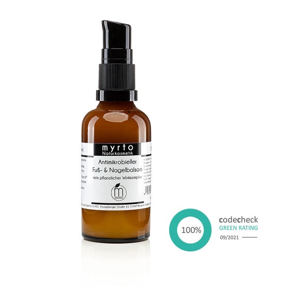 myrto-Antimikrobieller Bio Fuß- & Nagelbalsam - 50ml 1 St
