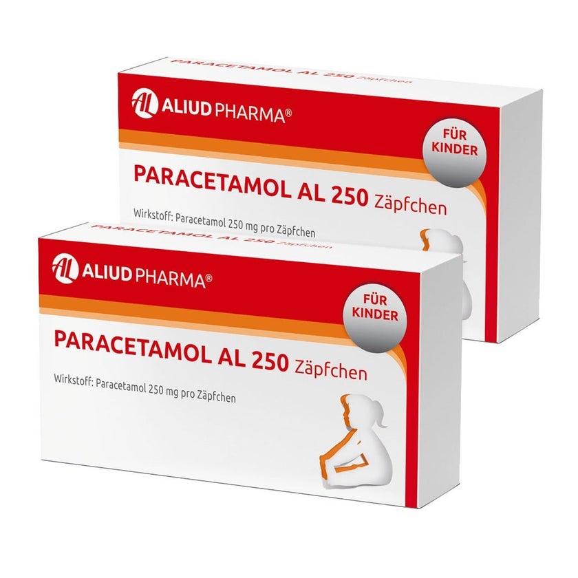 Paracetamol AL 250 für Kleinkinder DP 2X10 St