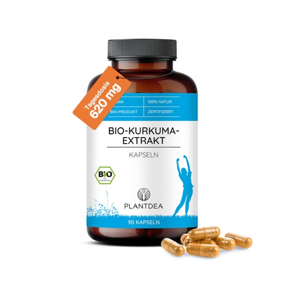 Bio Kurkuma Extrakt Kapseln 90 St