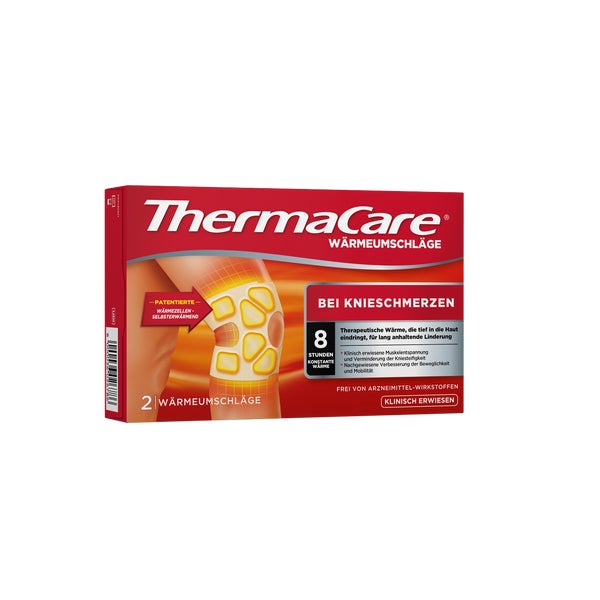 ThermaCare Wärmeumschläge Knieschmerzen 2 St