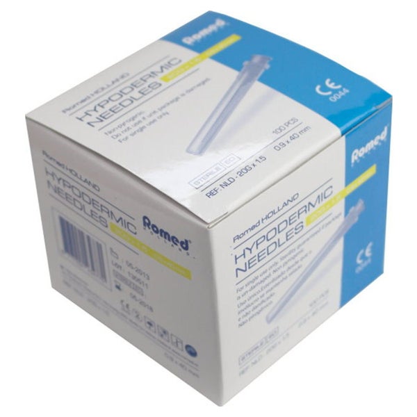 Romed Injektionskanülen steril 100 Stück (20 G gelb 0,9 x 40 mm) 100 St