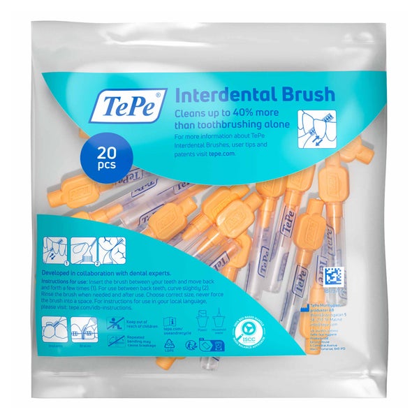 TePe Interdentalbürsten Extra Soft, Orange, ISO Größe: 1 20 St
