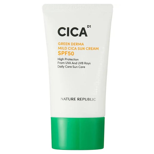 NATURE REPUBLIC Green Derma Mild Cica Sonnencreme LSF 50 50 ml
