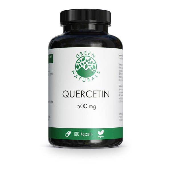 Green Naturals Quercetin 500 mg hochdosi 180 St