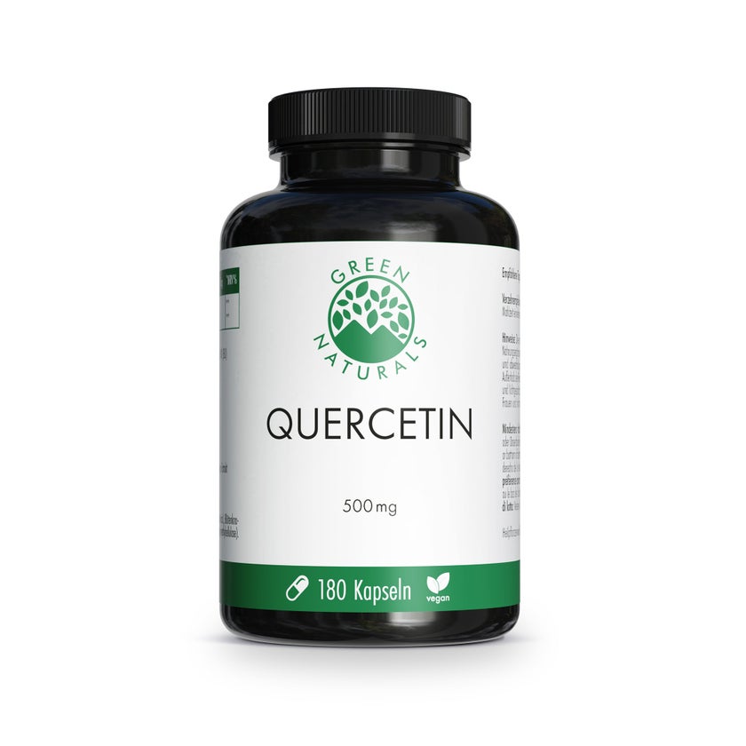 GREEN NATURALS Quercetin 500 mg hochdosiert 180 St