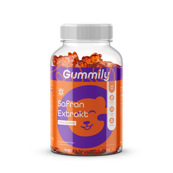Gummily® Safran Extrakt Gummibärchen 60 St