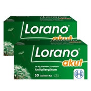 Lorano® akut Antiallergikum Doppelpack 2X50 St